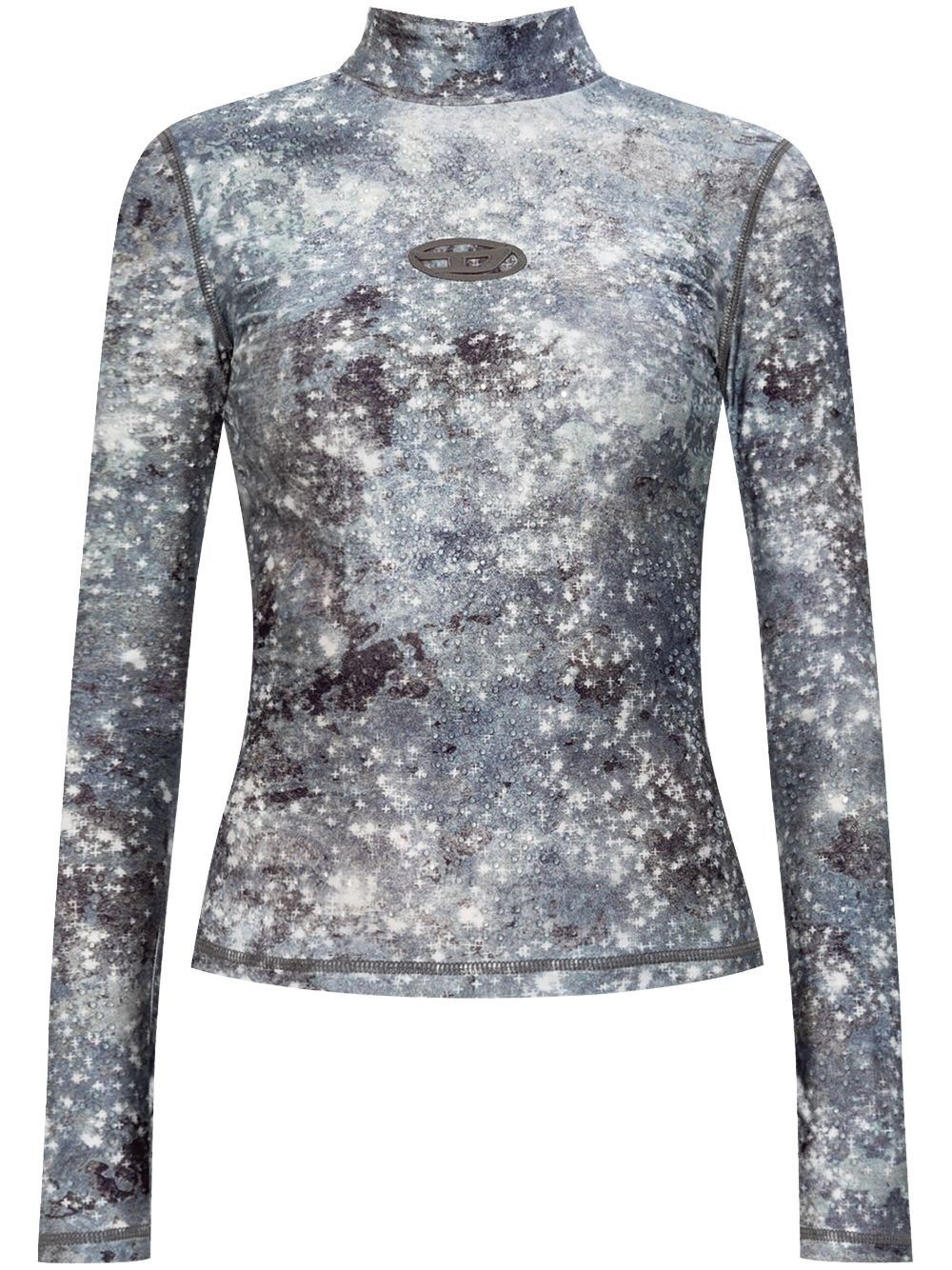 Diesel Nylon Blend Cozy Sweater