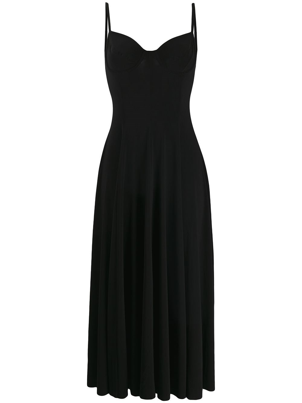 Norma Kamali Pleated Long Dress - Norma Kamali - Modalova