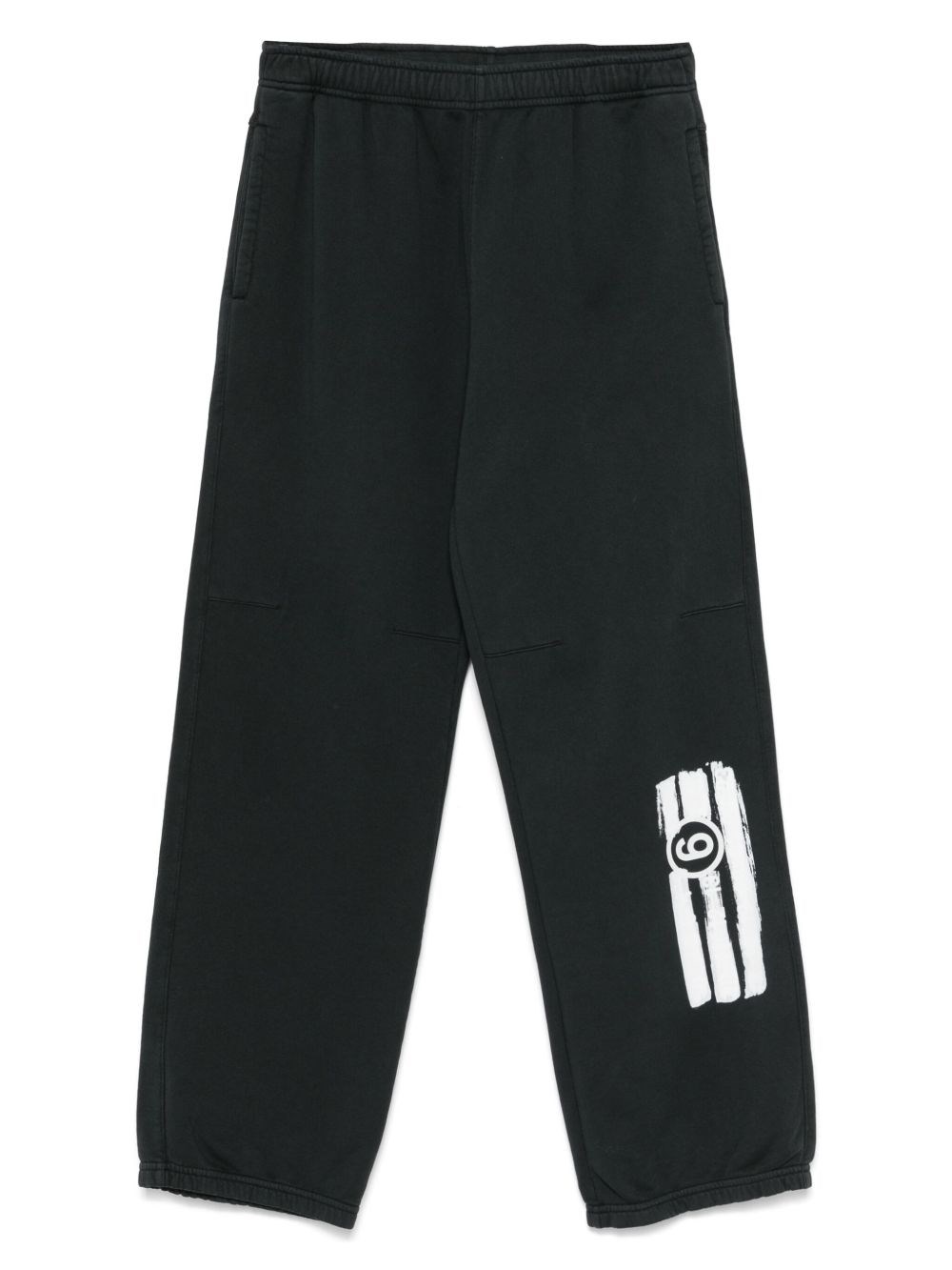 Logo Cotton Sweatpants - MM6 Maison Margiela - Modalova