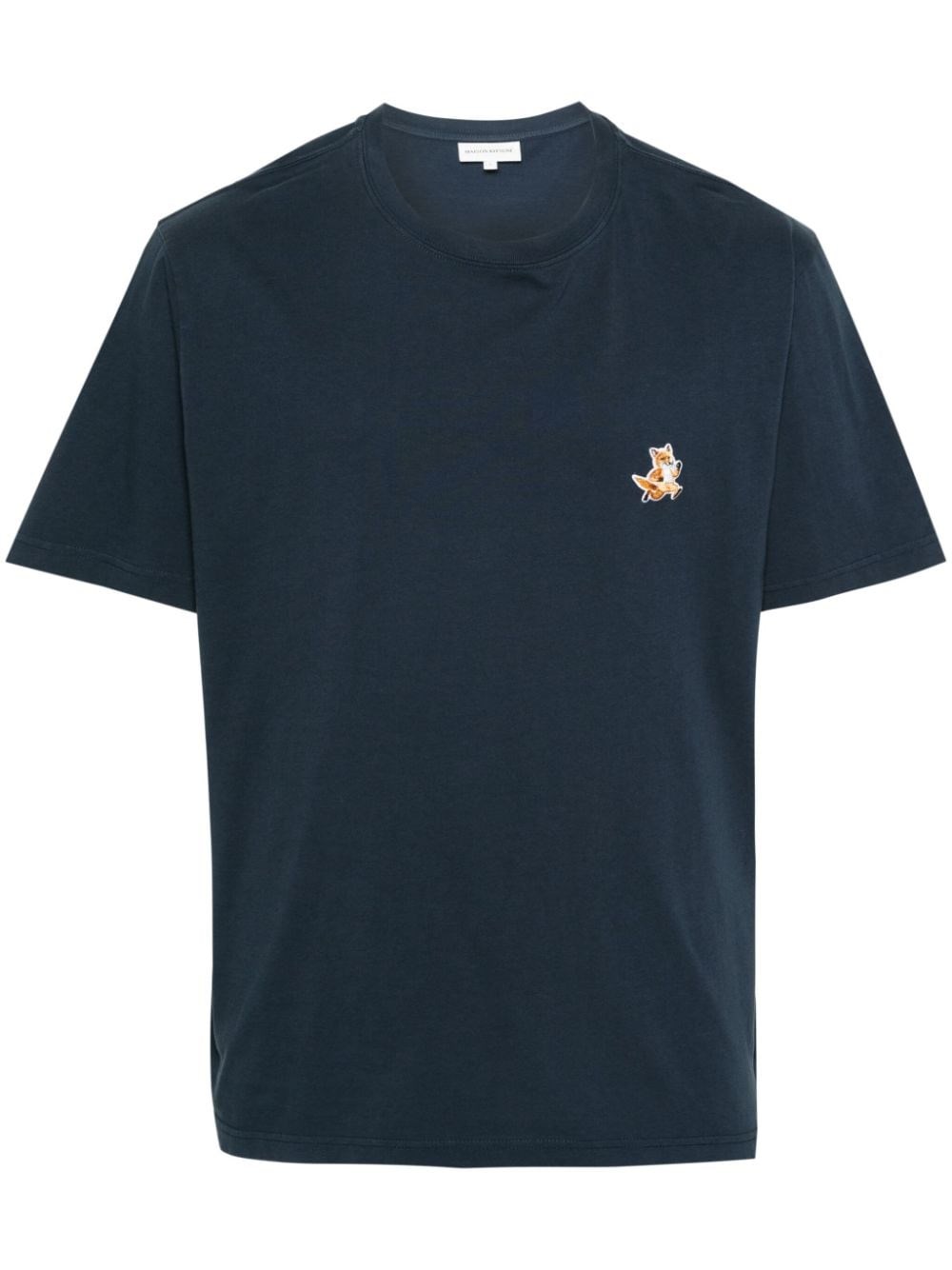Speedy Fox Cotton T-Shirt - MAISON KITSUNE' - Modalova