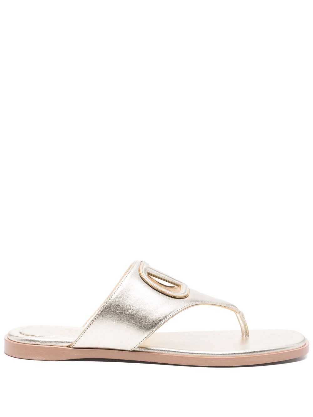 Valentino Women's Vlogo Cut-out Leather Sandals