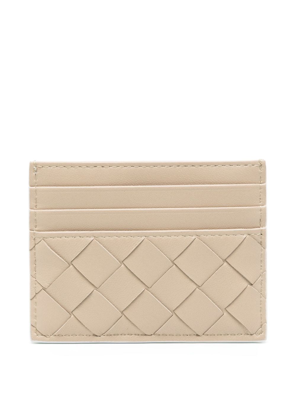 Bottega Veneta Leather Card Case - Bottega Veneta - Modalova