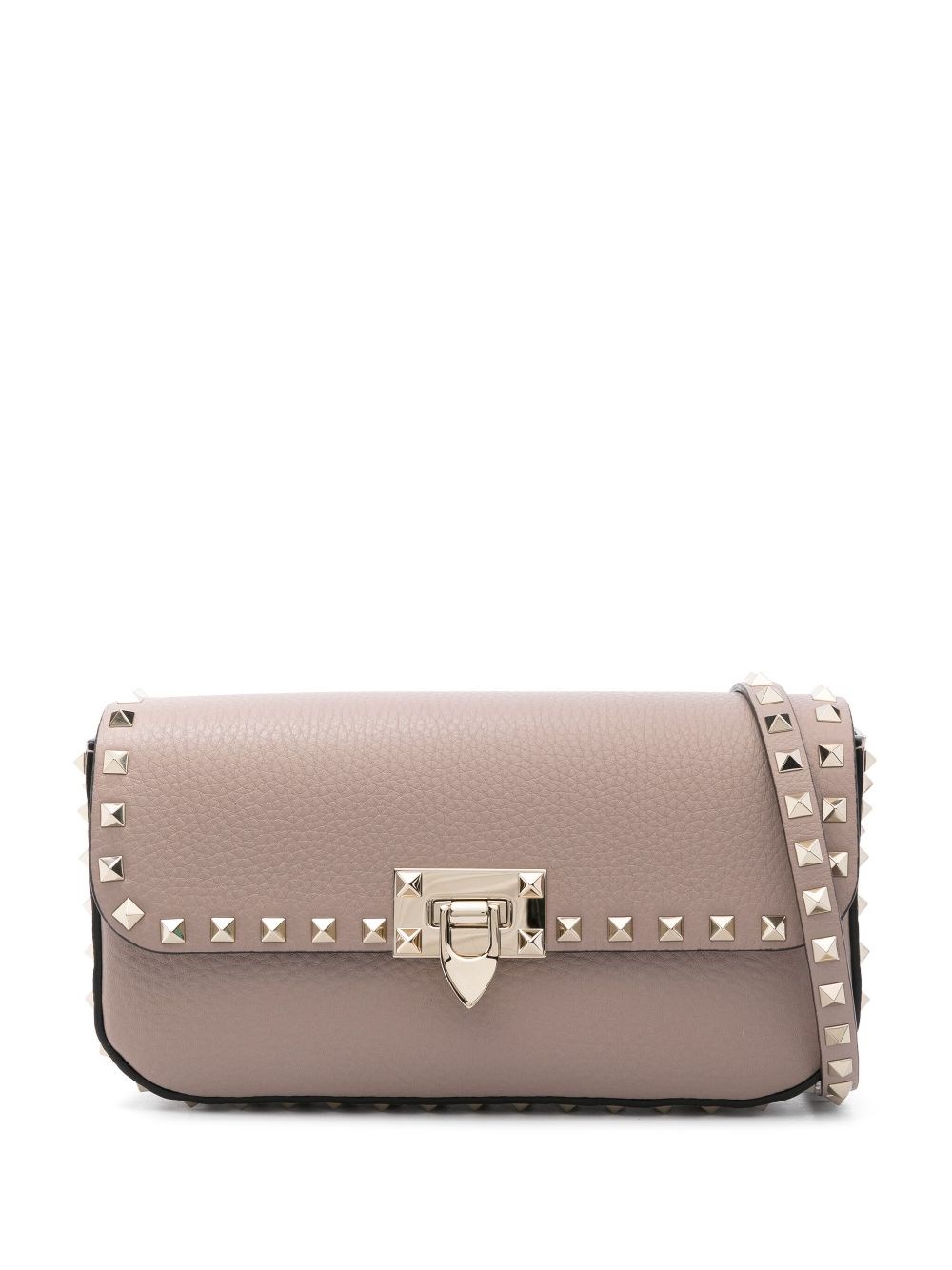 Valentino Garavani Leather Rockstud Crossbody Bag