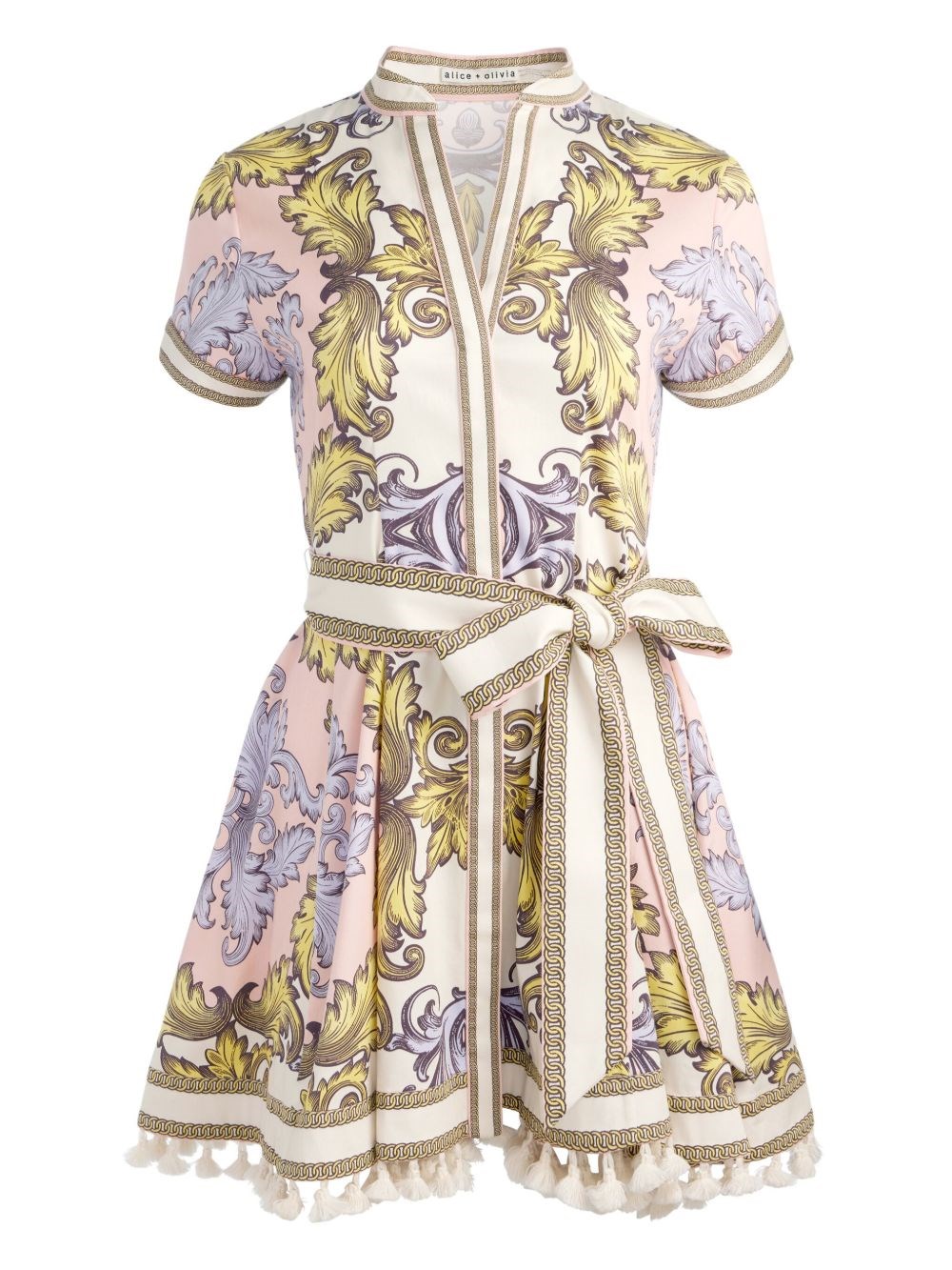 Alice And Olivia Lucy Mini Shirt Dress