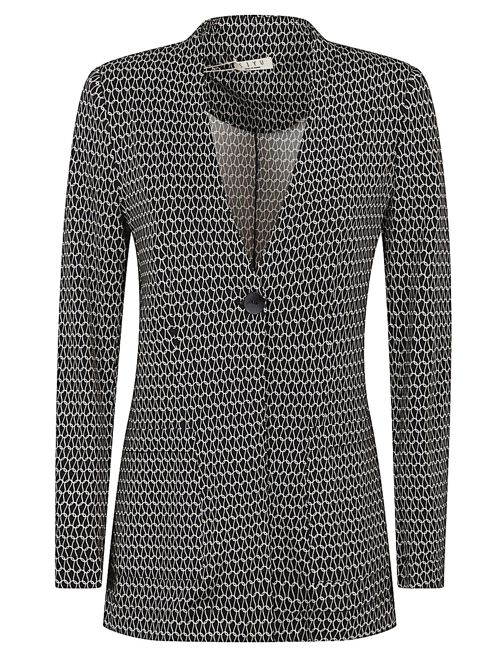 Siyu Printed Single-breasted Jacket