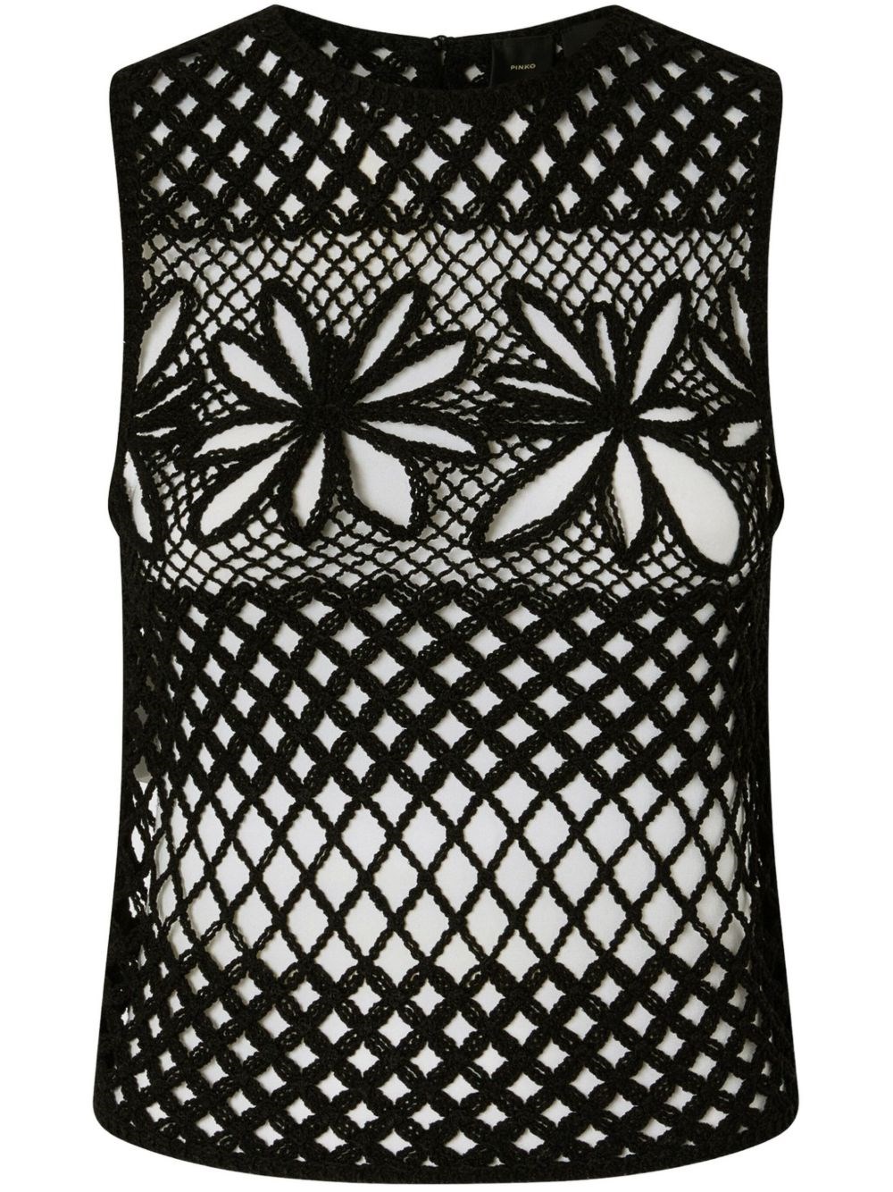 Pinko Mesh Top - Pinko - Modalova