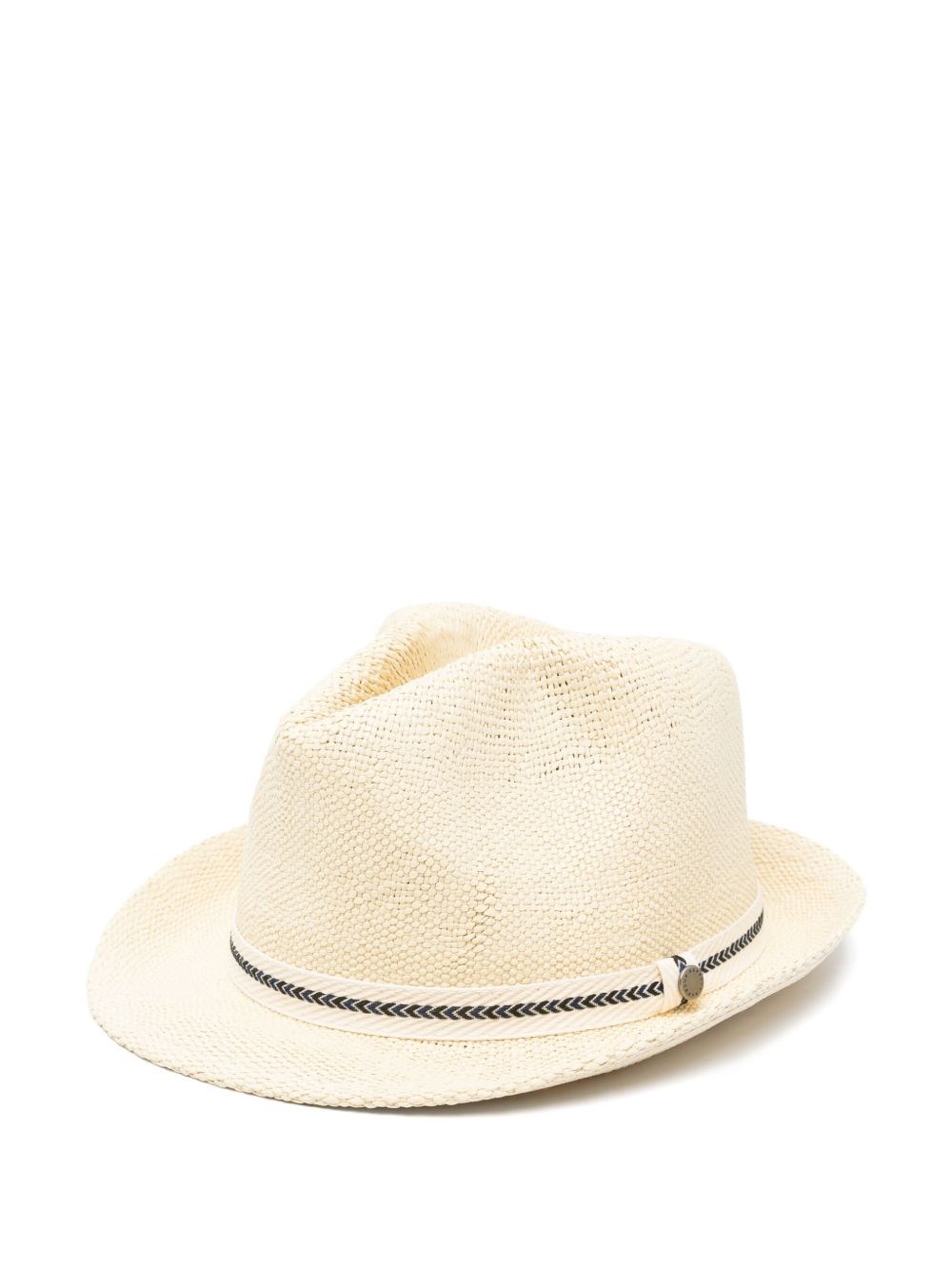 Barbour Textured Woven Wide Brim Hat