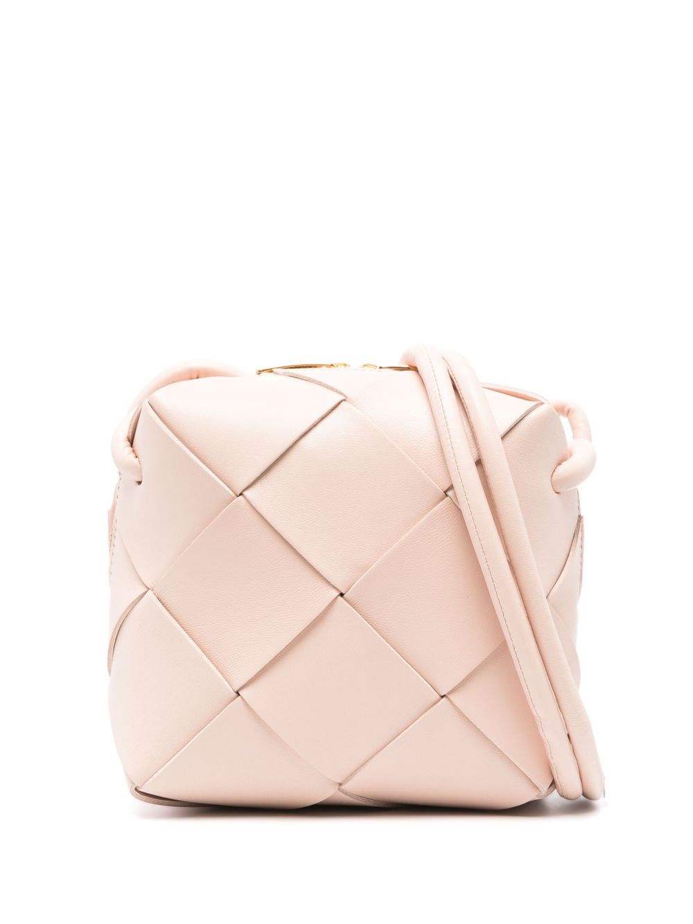 Bottega Veneta Cassette Mini Leather Crossbody Bag