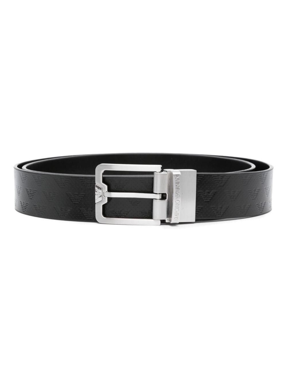 Emporio Armani Leather Belt - Emporio Armani - Modalova