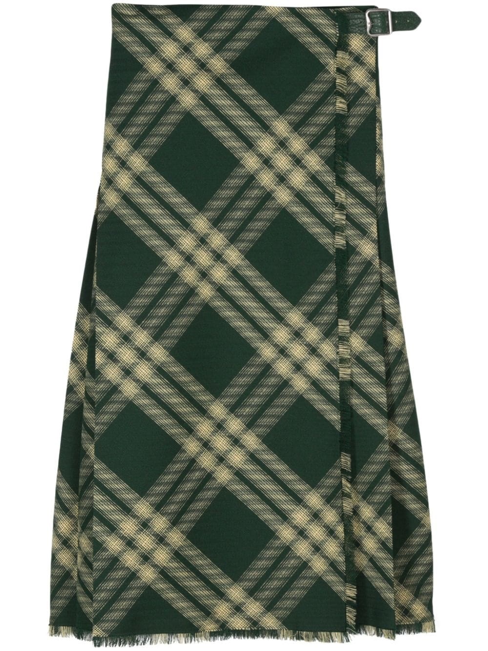 Burberry Wool Midi Skirt - Burberry - Modalova