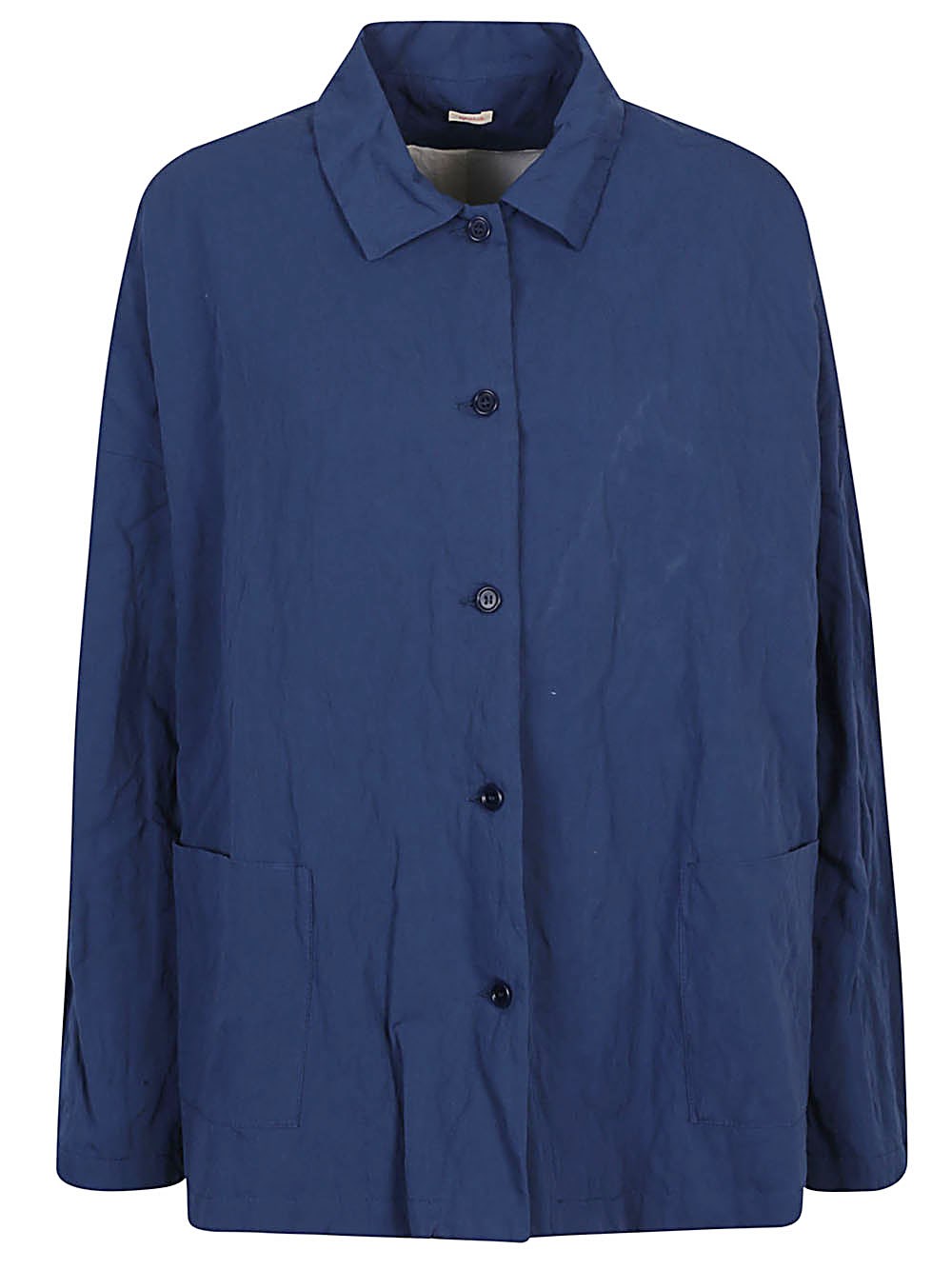 Apuntob Denim Cotton Caban Jacket - Apuntob - Modalova