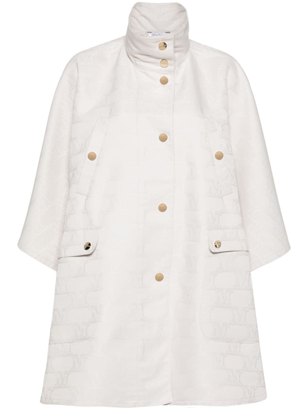 ポンチョ・ケープ MAX MARA HIGH-NECK CAPE Max Mara Women High-neck Cape In White | ModeSens