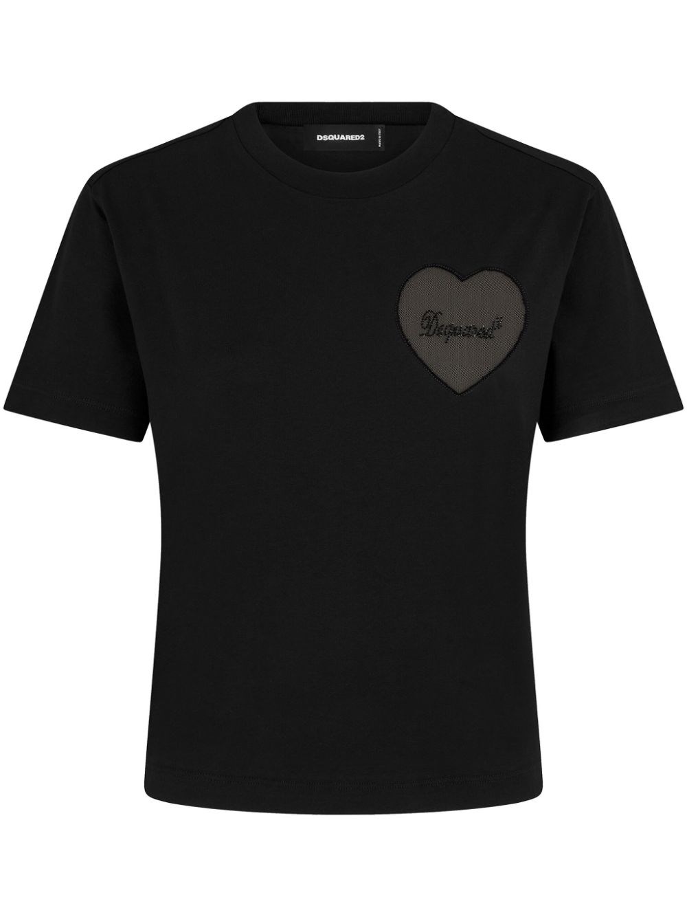 Dsquared2 Women Boxy-fit Cotton T-shirt
