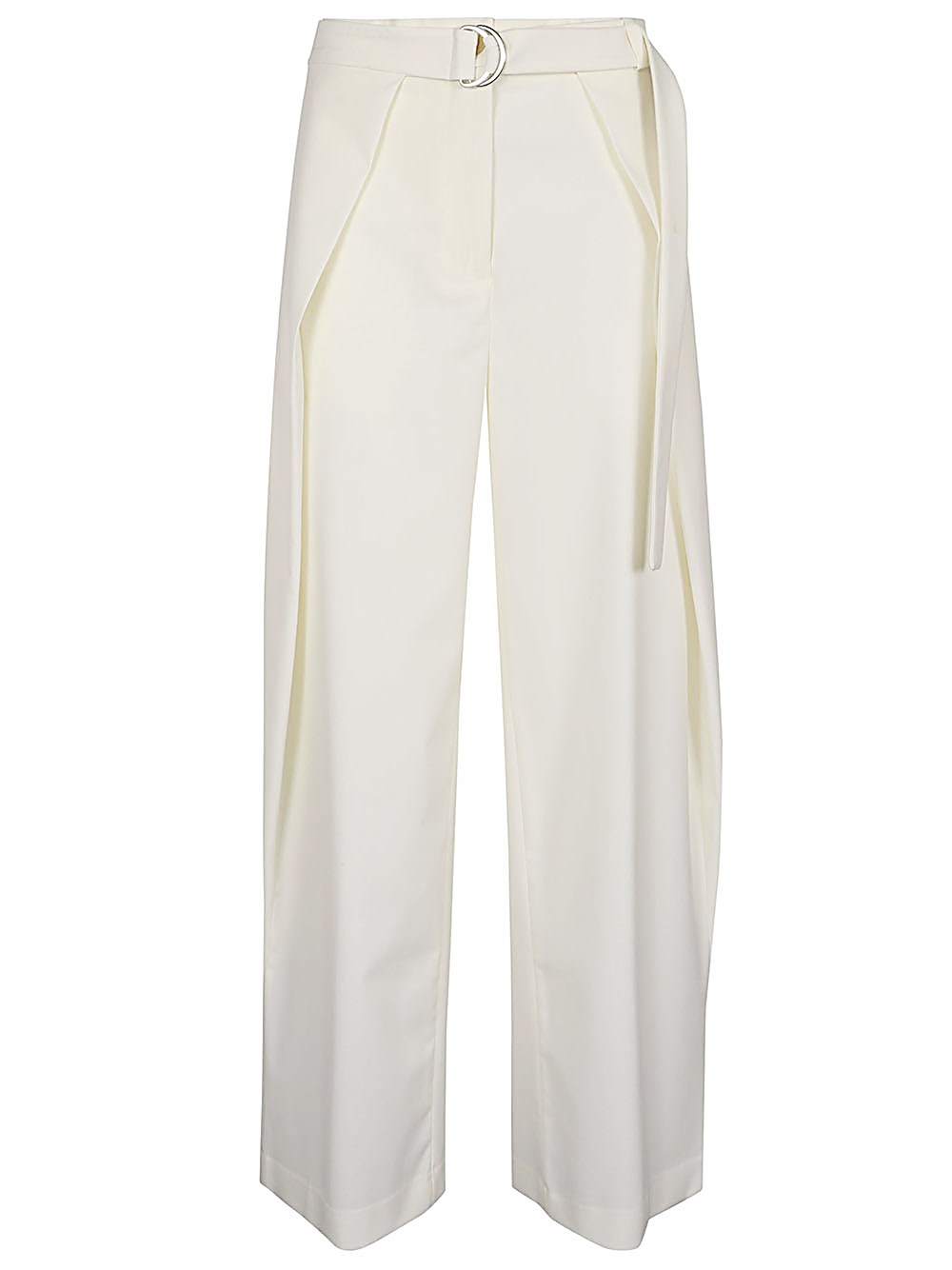Wool Twill Amelia Trousers - ERIKA CAVALLINI - Modalova