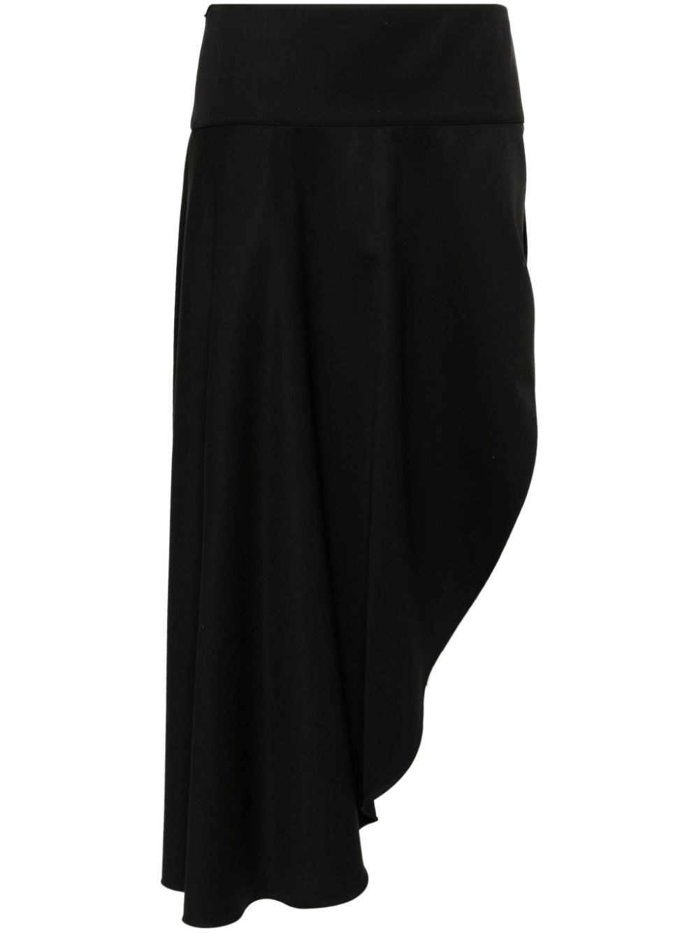 Alaïa Wool Asymmetric Skirt Alaïa Wool Asymmetric Skirt