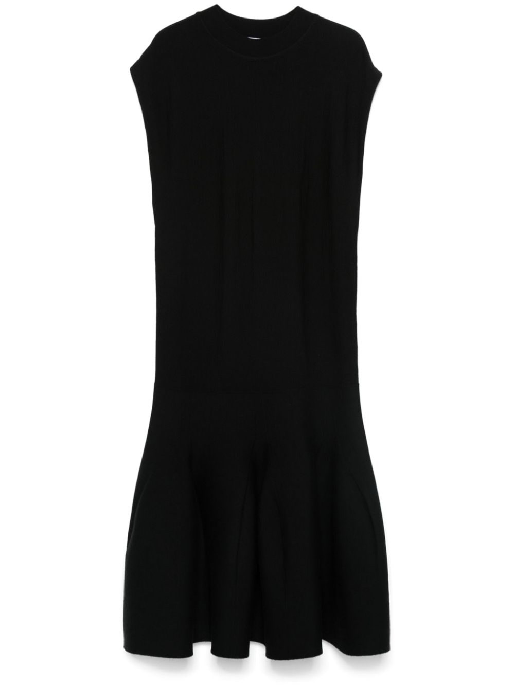 Alaïa Alaia Sm Openside Black Knit Dress