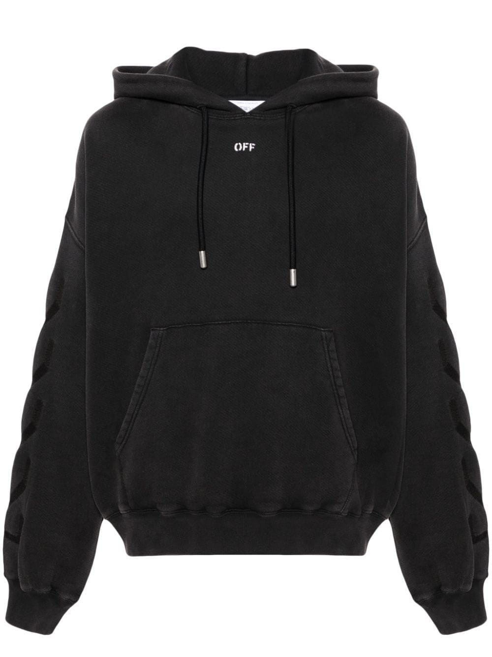 Off White St. Matthew Cotton Hoodie - Off White - Modalova