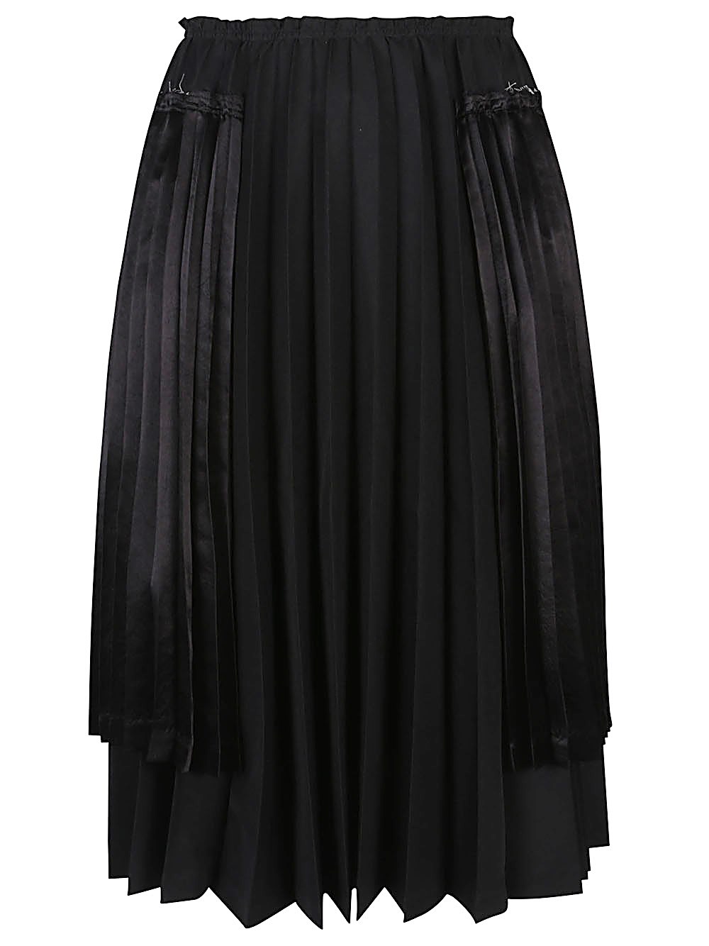 Comme Des Garçons Black Polyester Clothing Skirts