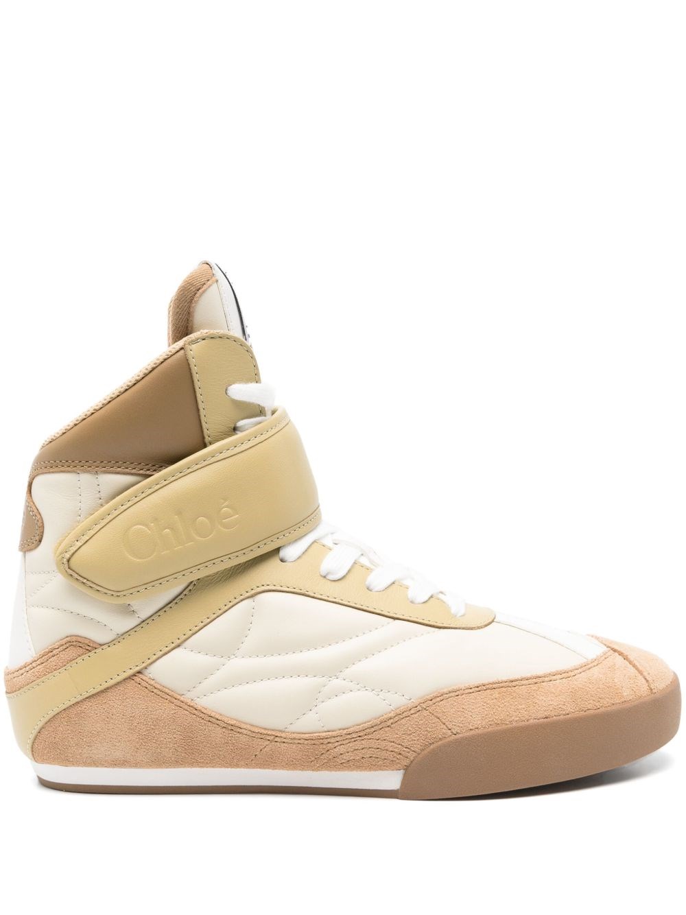 Chloé Kick Leather Sneakers