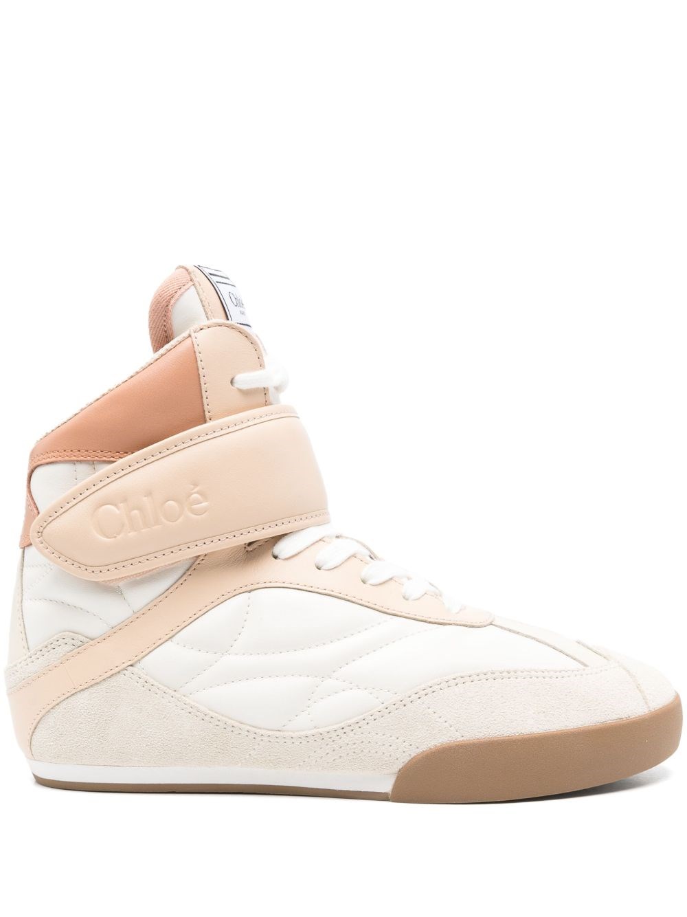 Chloé Kick Low Leather Lace-up Sneakers