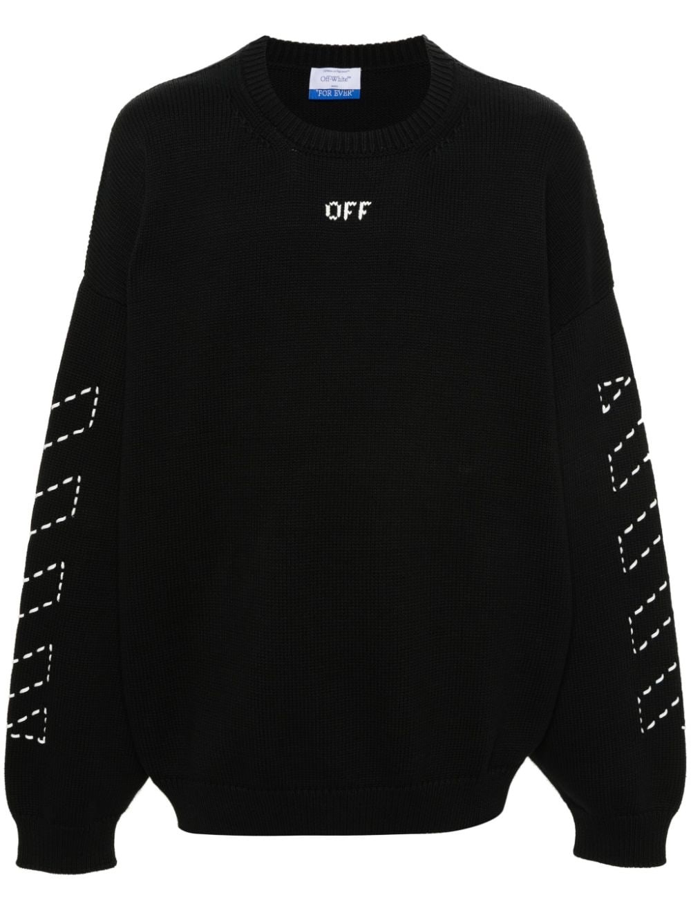 Off White T-Shirt With Logo - Off White - Modalova