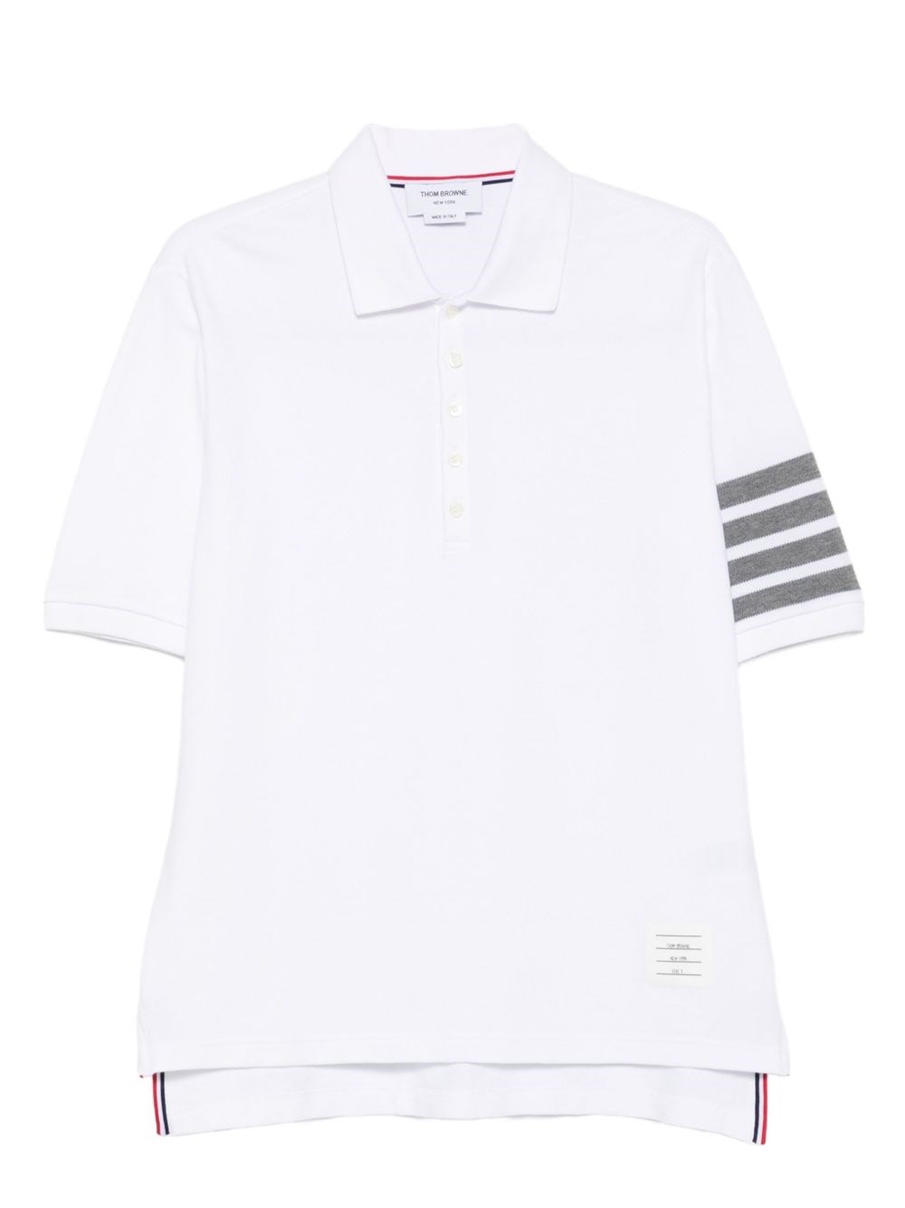 Thom Browne 4Bar Cotton Polo Shirt - Thom Browne - Modalova