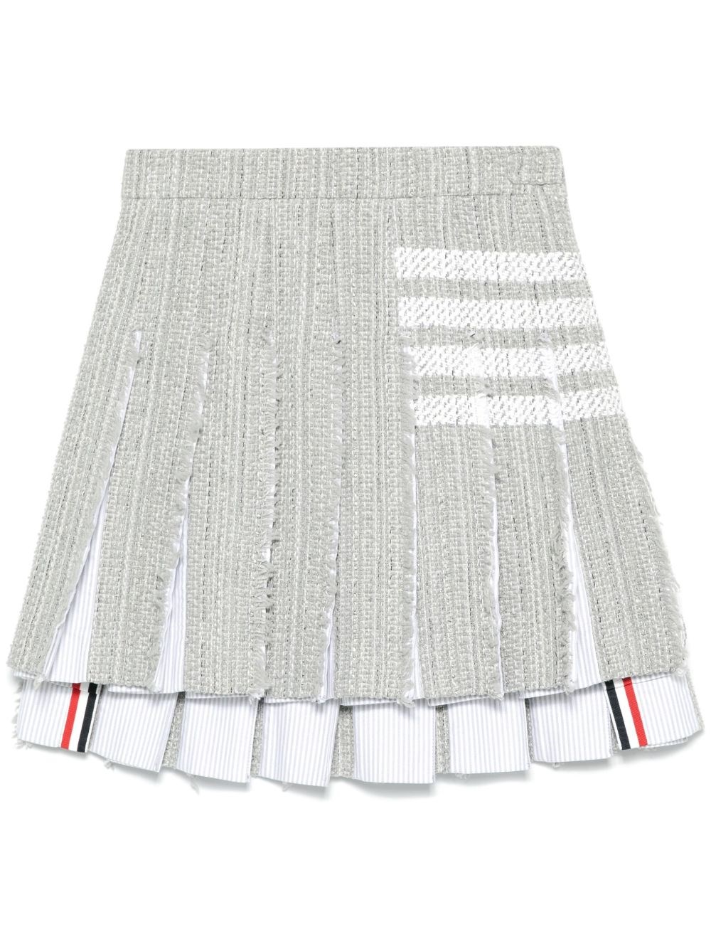 Thom Browne 4Bar Cotton Blend Skirt