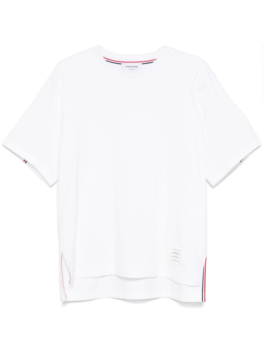 Oversized Cotton T-Shirt - Thom Browne - Modalova