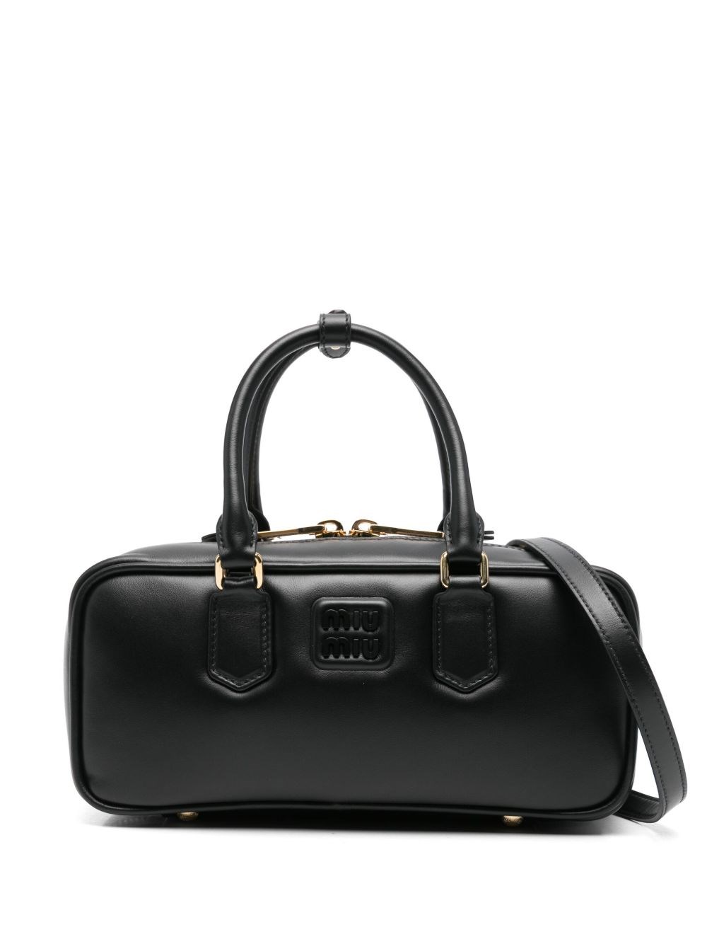 Arcadie Large Leather Handbag - Miu Miu - Modalova