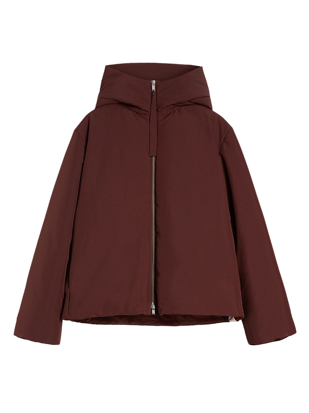 Jil Sander Short Down Jacket In Red
