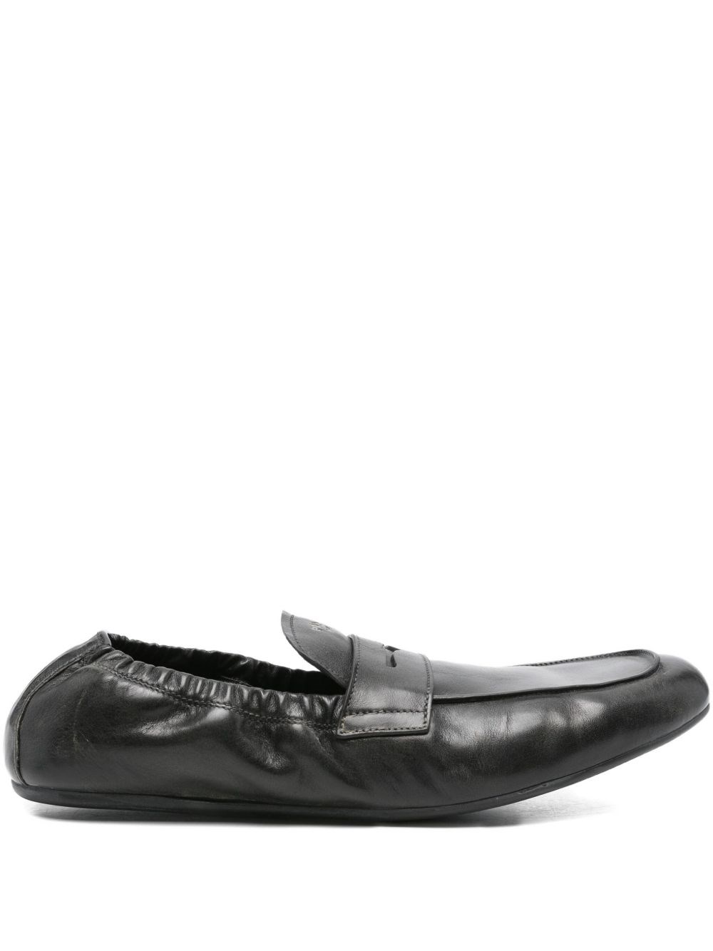Prada Leather Loafers - Prada - Modalova
