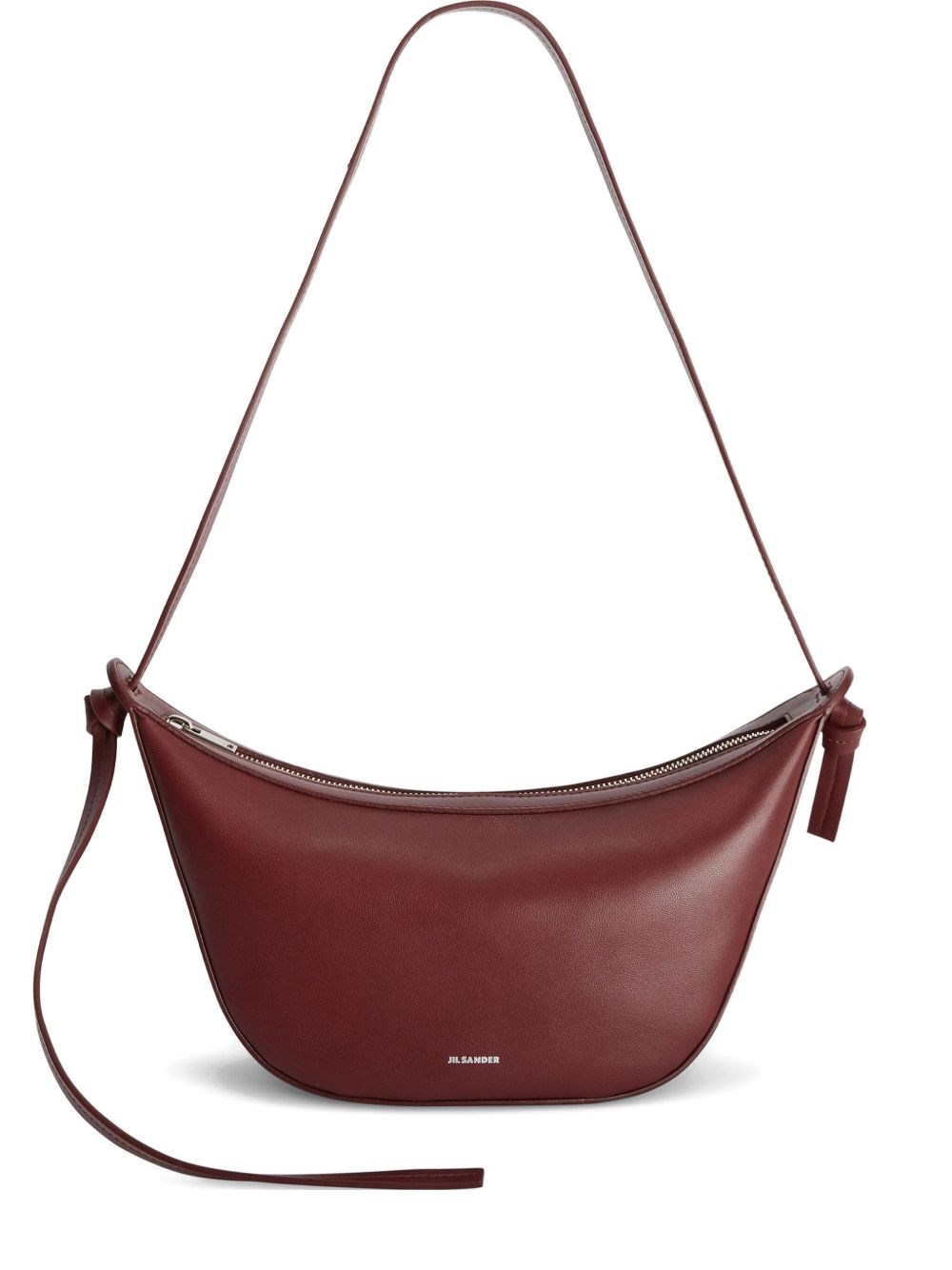 Jil Sander Knot Small Leather Crossbody Bag