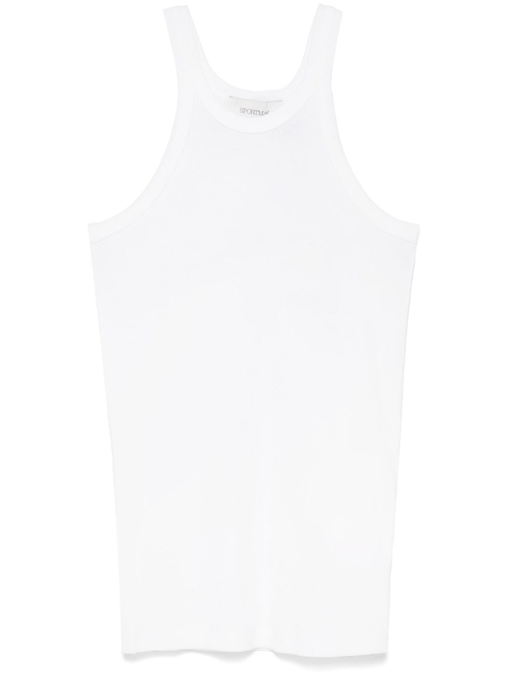 Sportmax Nastie Silk Cotton Tank Top Clothing In White