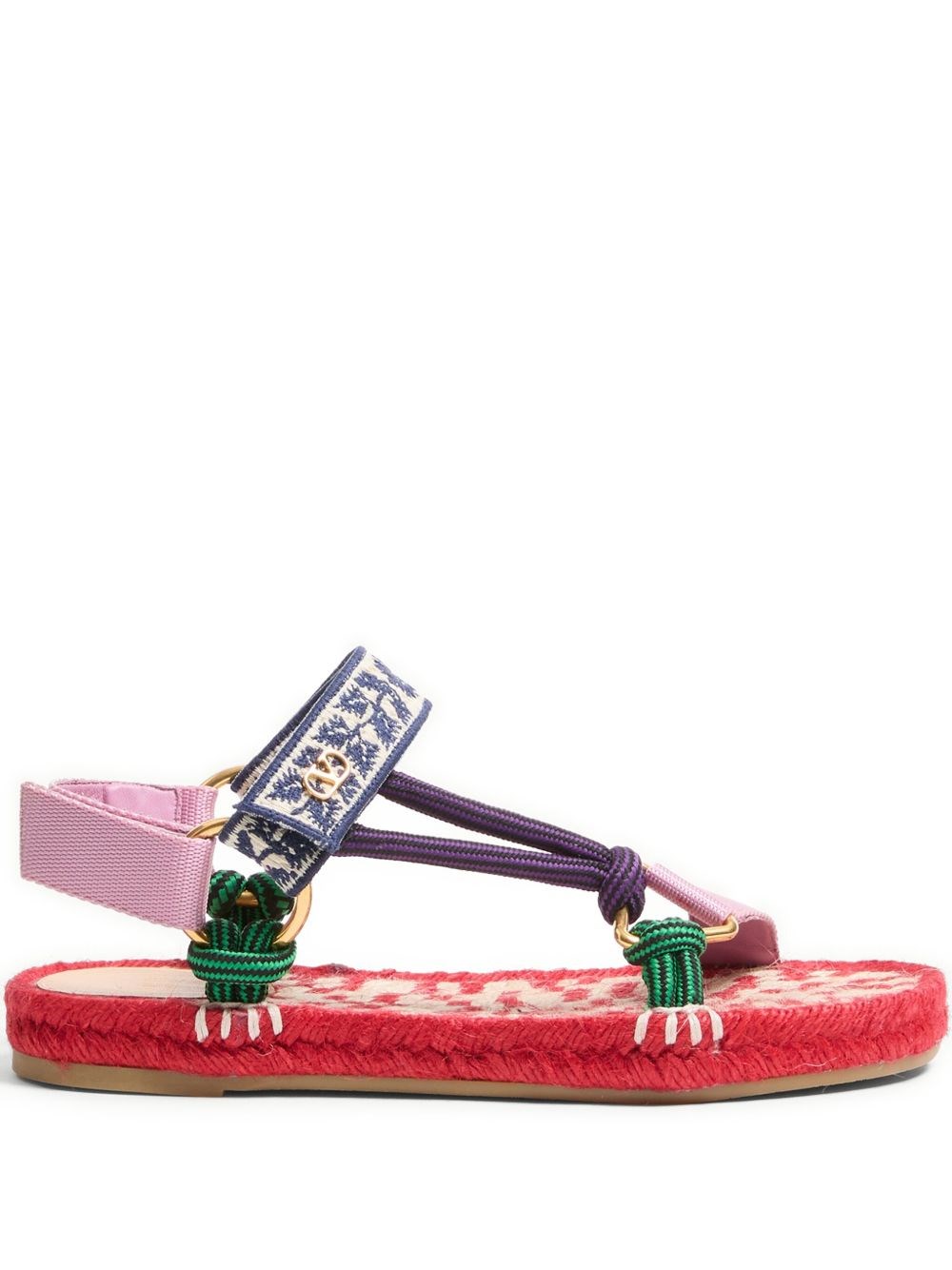 Lake Powell Embroidered Sandals - Valentino Garavani - Modalova