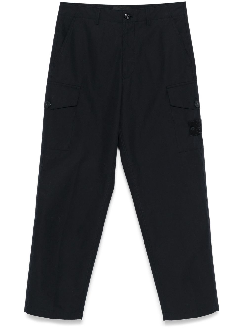 Stone Island Trousers With Logo - Stone Island - Modalova