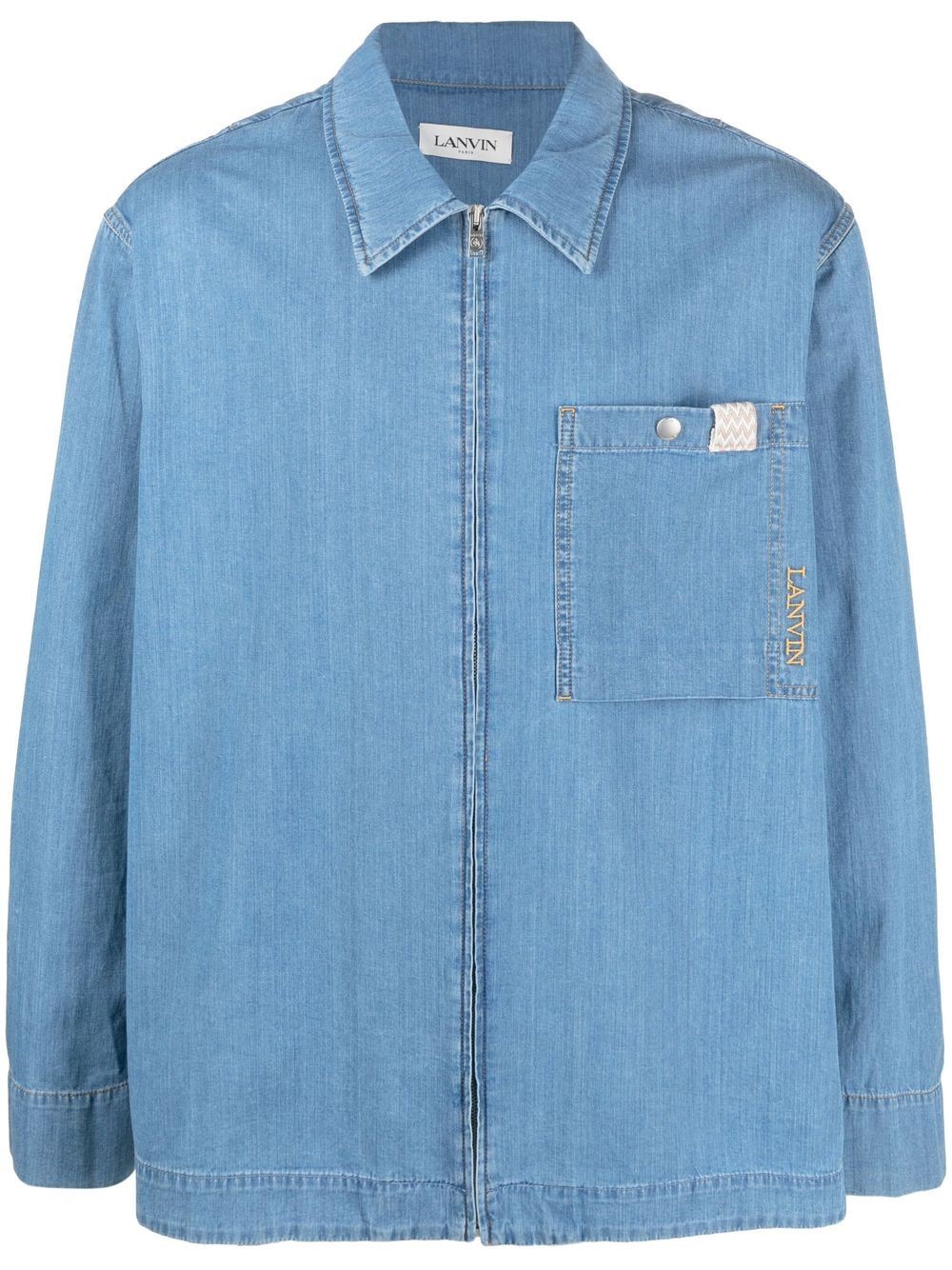 Lanvin Lanvin Shirts Clear Blue - Lanvin - Modalova