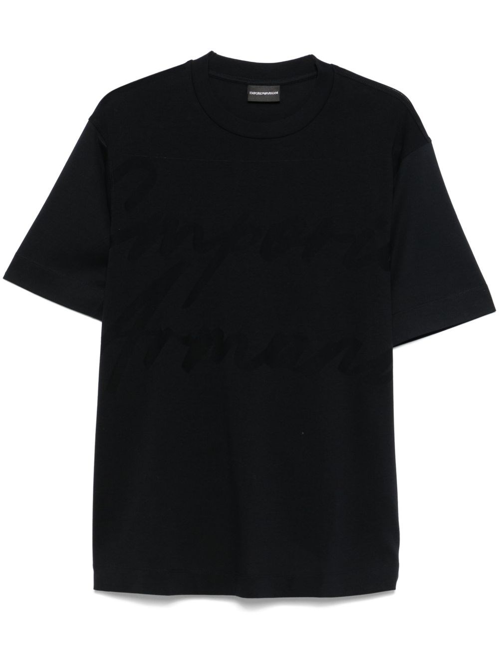 Emporio Armani Logo Cotton T-Shirt - Emporio Armani - Modalova