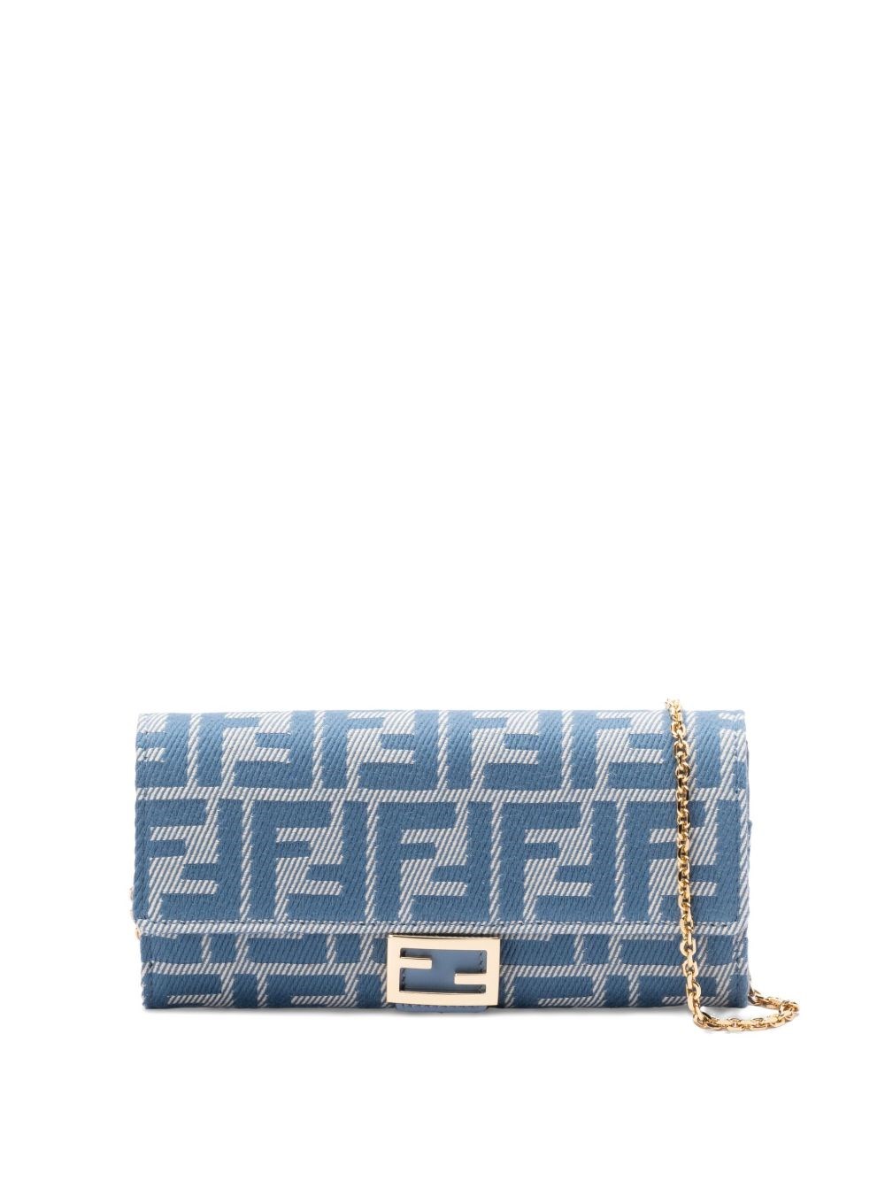 Fendi Baguette Wallet On Chain - Fendi - Modalova