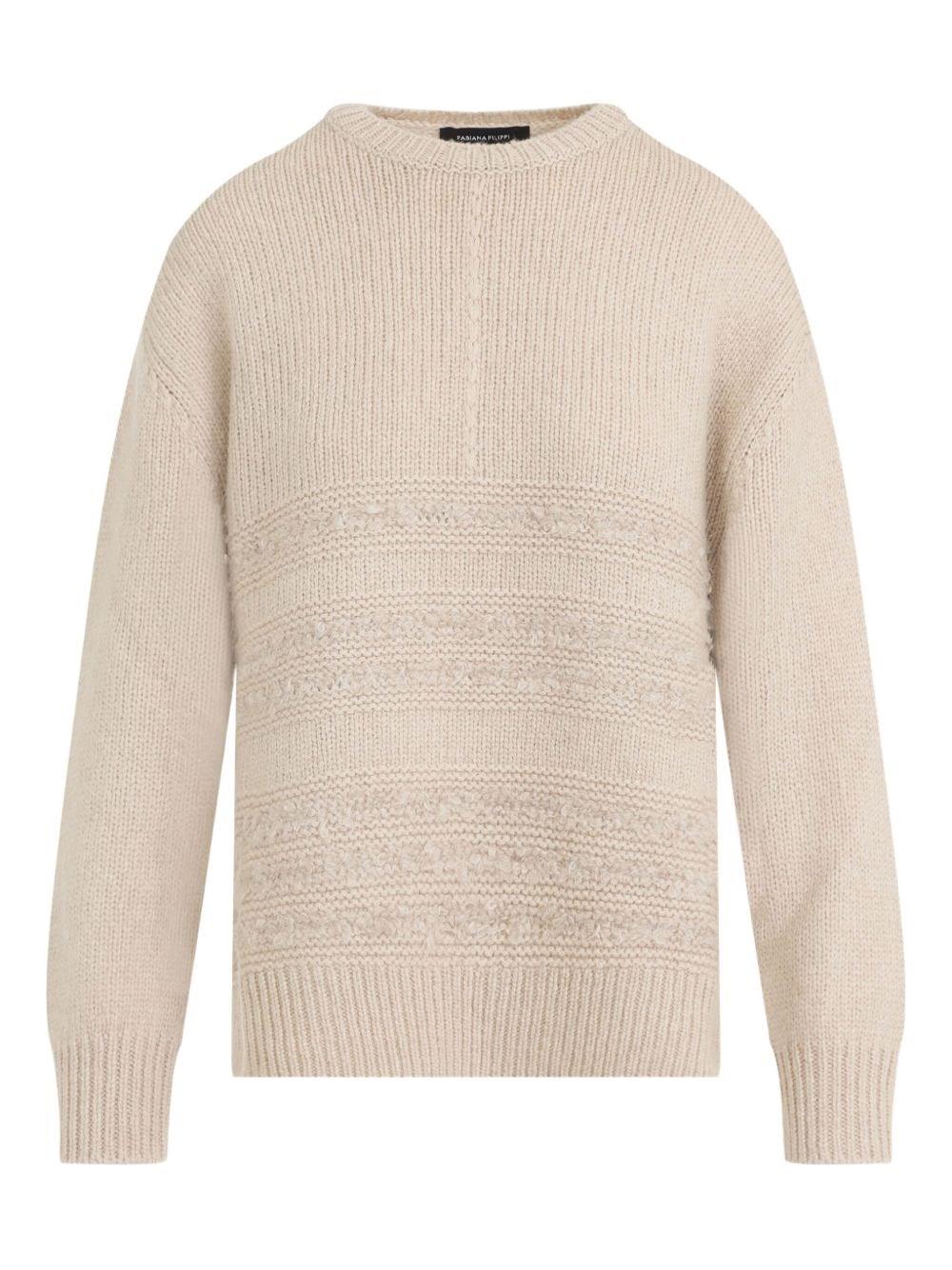 Wool Crewneck Jumper - Fabiana Filippi - Modalova