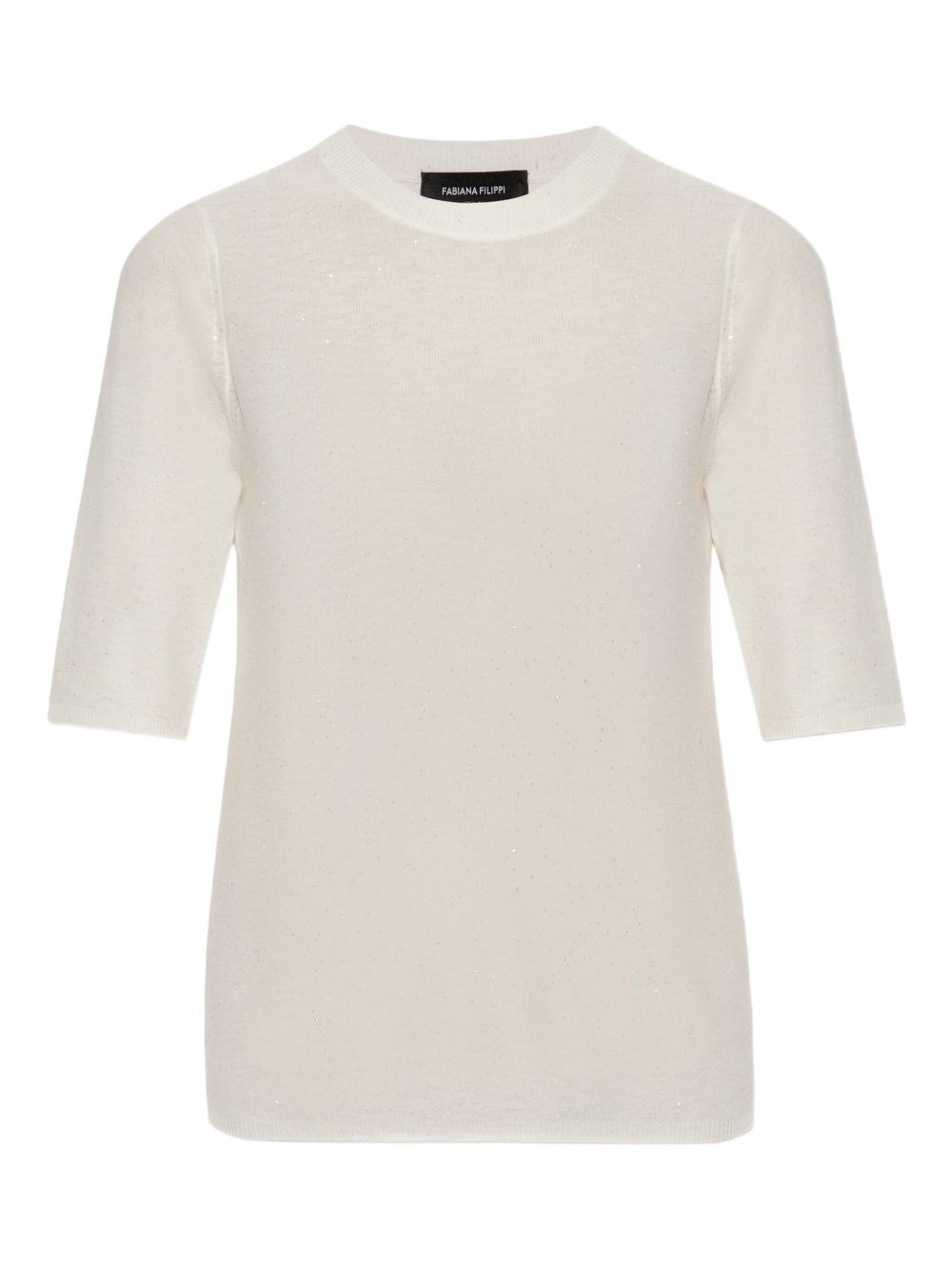 Fabiana Filippi Wool Crewneck Top - Fabiana Filippi - Modalova