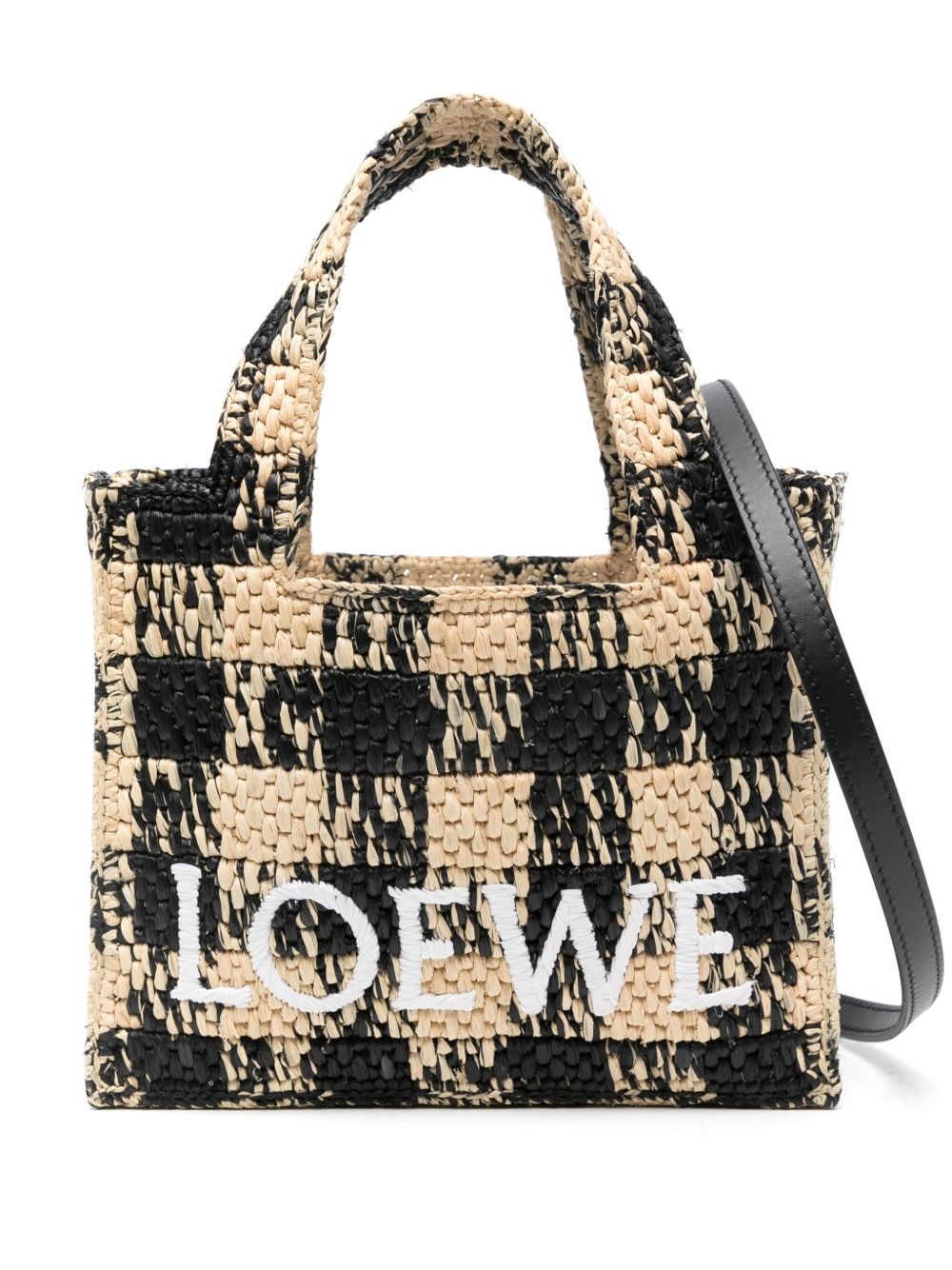Loewe Font Mini Rafia Tote - LOEWE PAULA'S IBIZA - Modalova