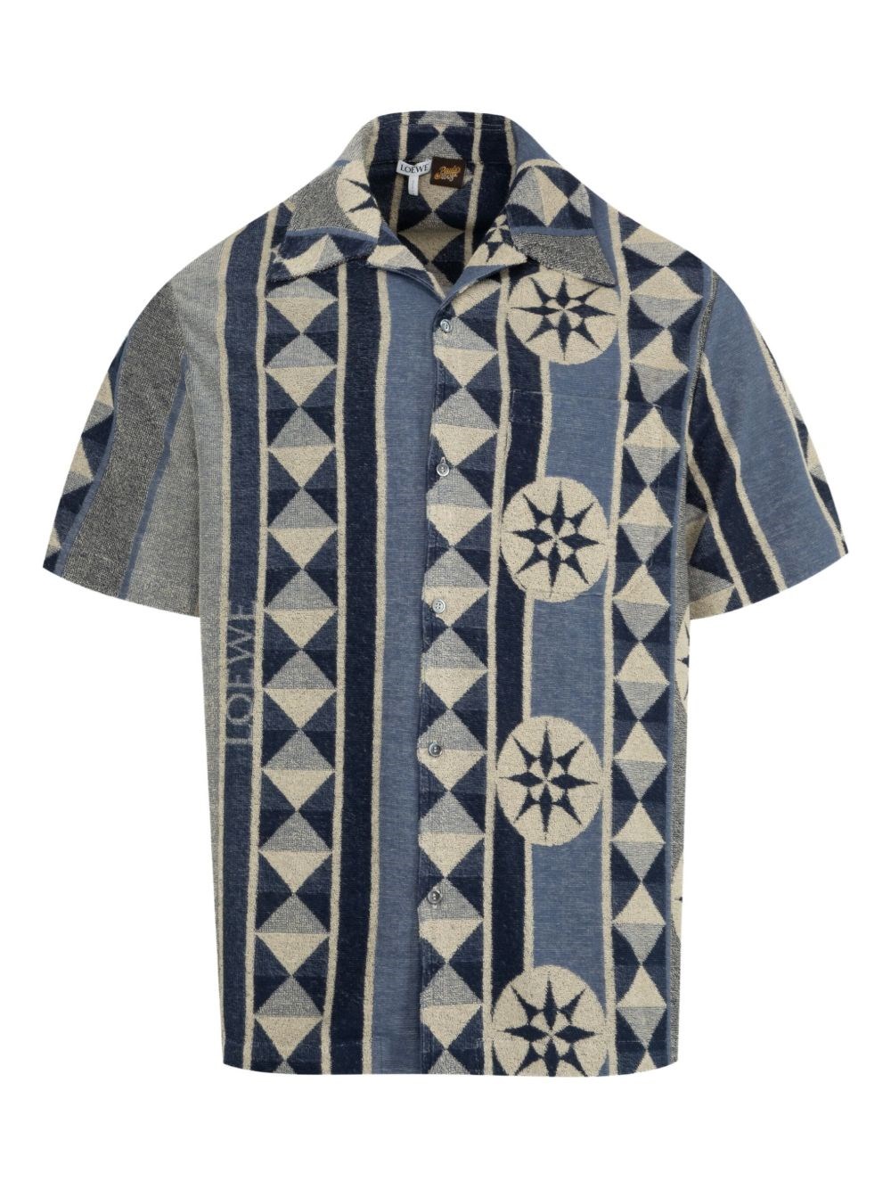 Jacquard Cotton Shirt - LOEWE PAULA'S IBIZA - Modalova