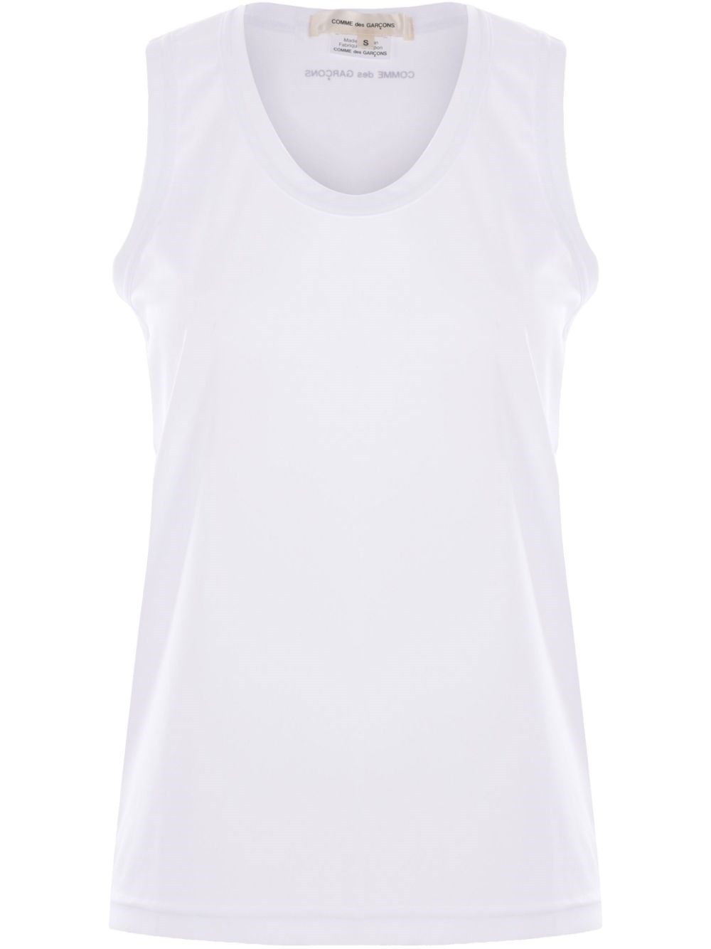 COMME DES GAR�ONS Logo Jersey Tank Top