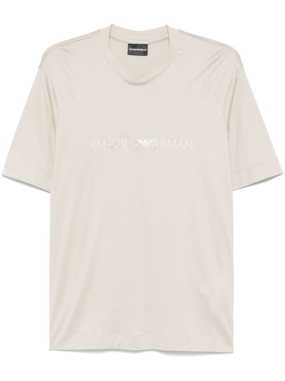 Emporio Armani Embroidered Logo T-Shirt