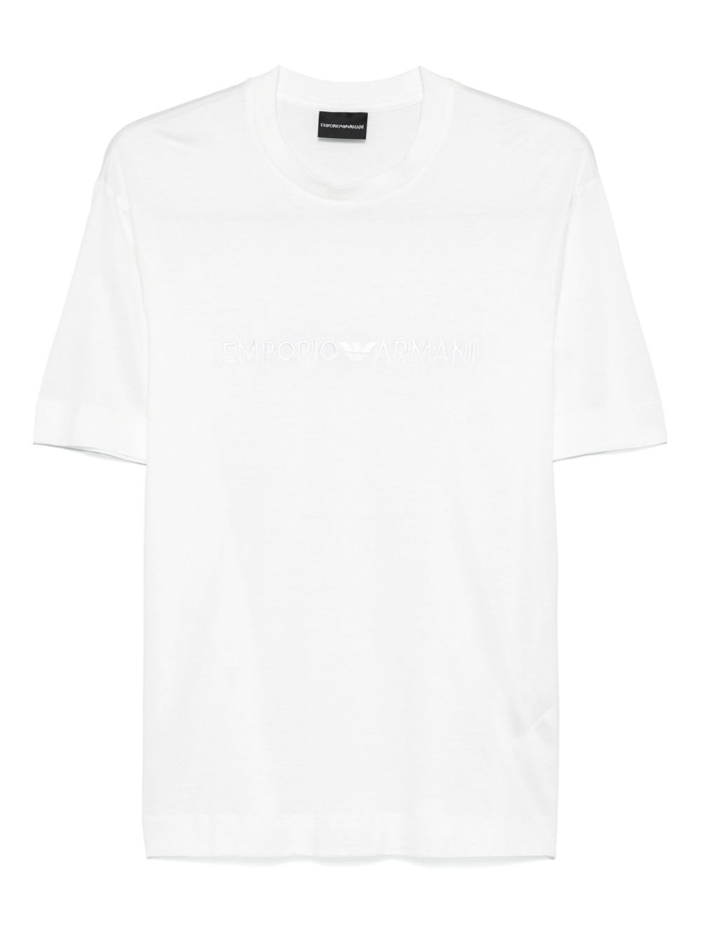 Emporio Armani Embroidered Logo T-Shirt