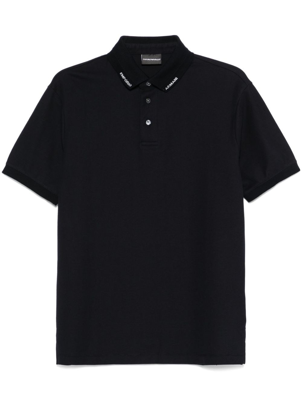 Emporio Armani Logo Cotton Polo Shirt