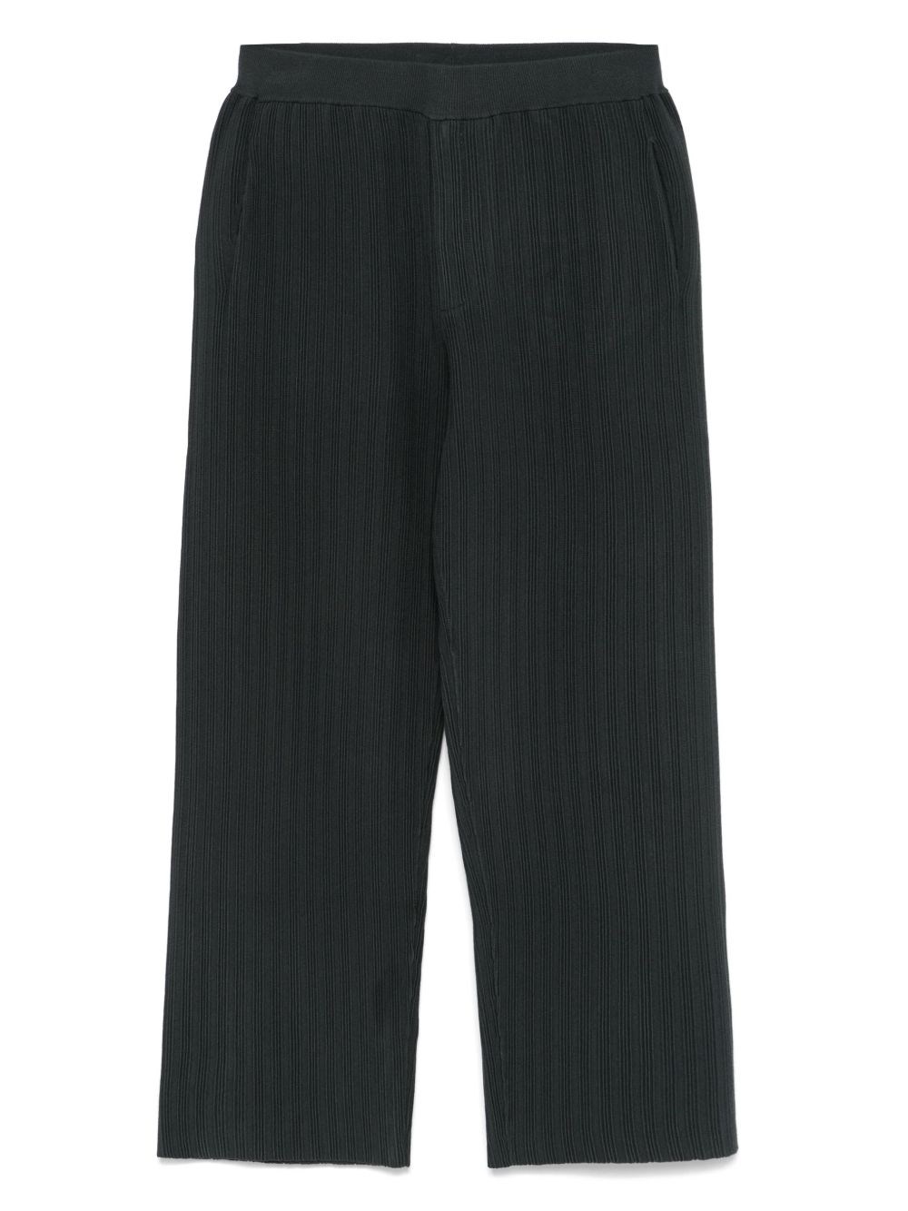Emporio Armani Ribbed Trousers - Emporio Armani - Modalova