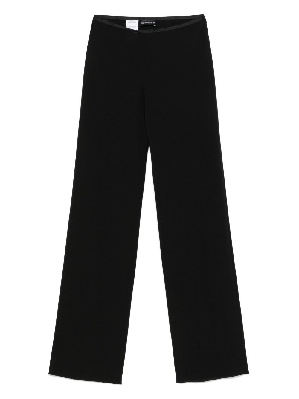 Emporio Armani Crepe Trousers - Emporio Armani - Modalova