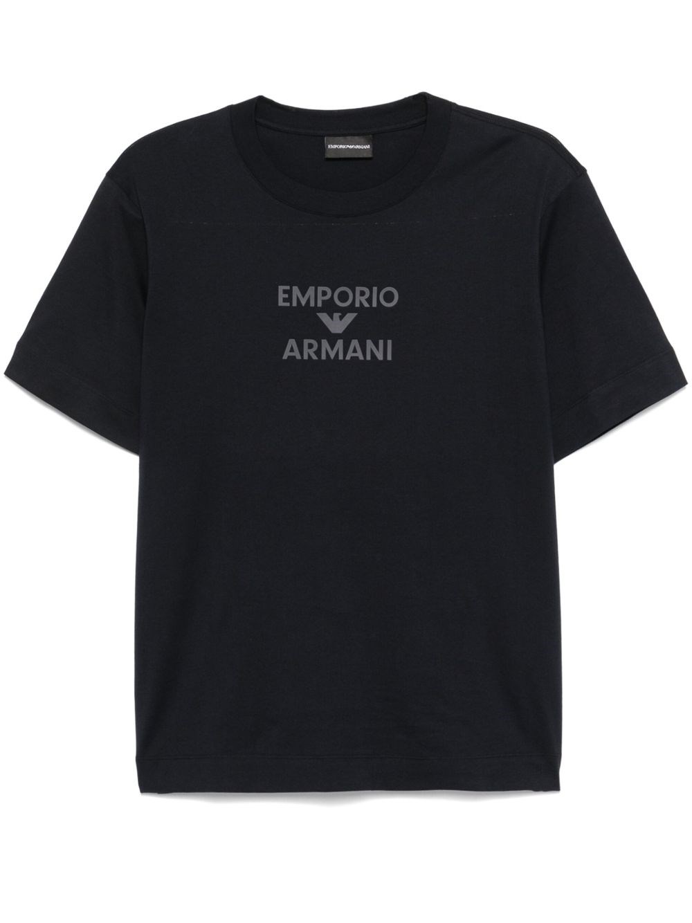 Emporio Armani Logo Cotton T-Shirt - Emporio Armani - Modalova