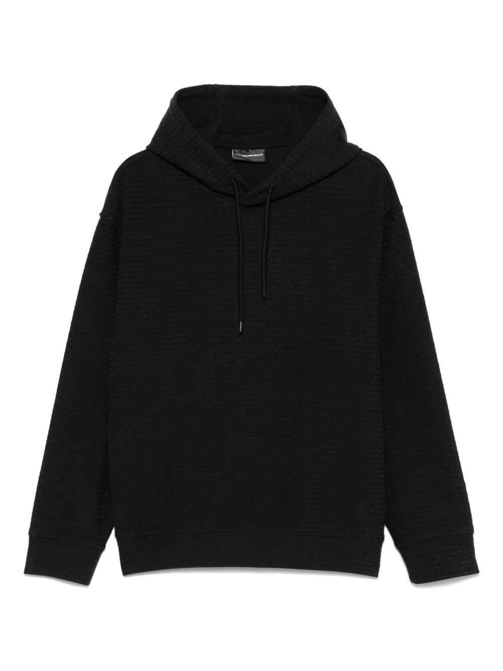 Emporio Armani Allover Logo Hoodie - Emporio Armani - Modalova